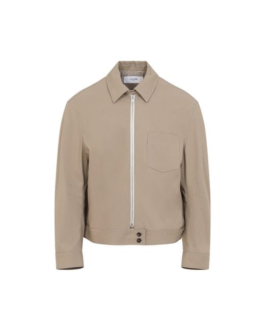Céline Natural Cotton Jacket