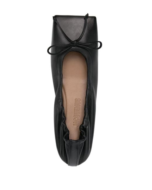 Jacquemus Black Square Dancer Sandals For