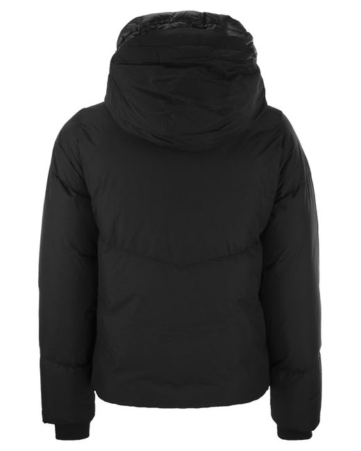 K-Way Hugol Hooded Down Jacket in het Black voor heren