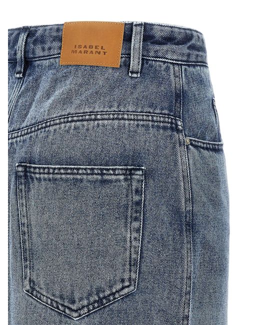 Isabel Marant Blue Tilauria' Skirt