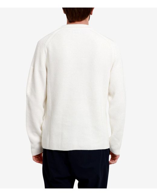 C P Company C.P. Firmenpullover weiß in White für Herren