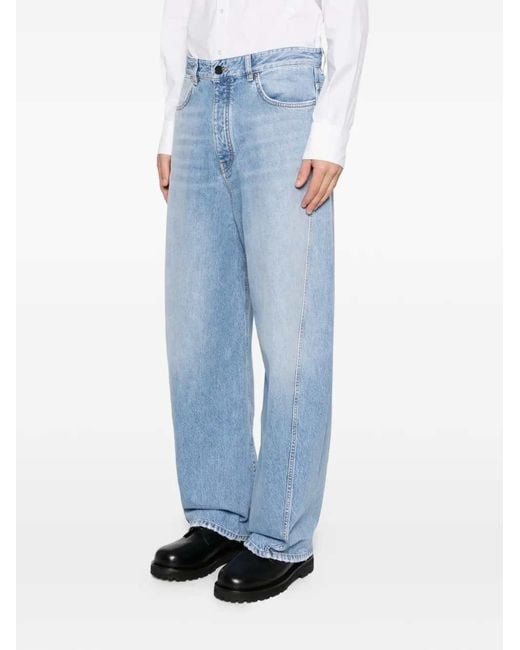 Givenchy Blue Jeans With Seams for men