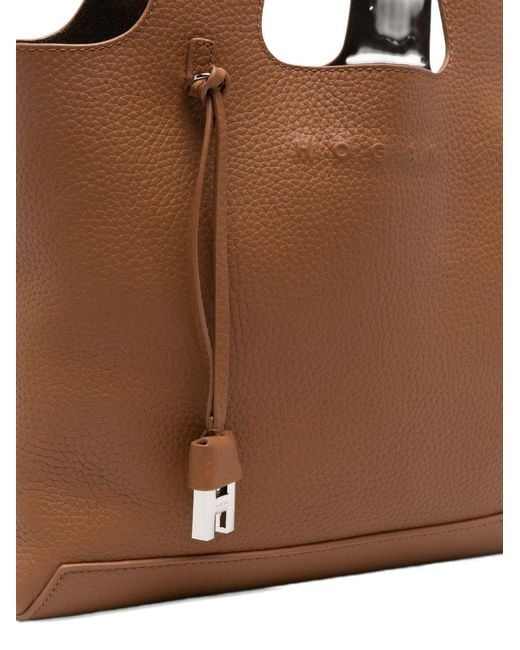 Hogan Brown Small Leather Tote