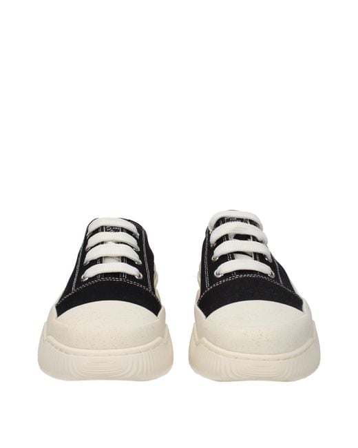 Stella McCartney Black Loop Sneakers Platform