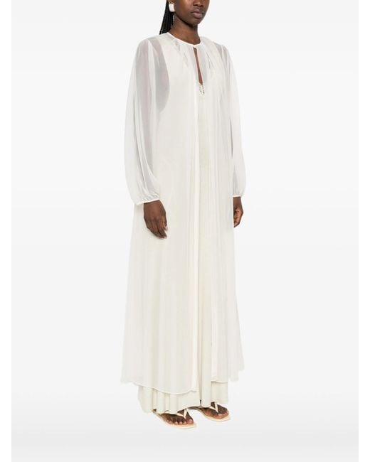 Forte_forte White Spolverino Contemporary Chiffon