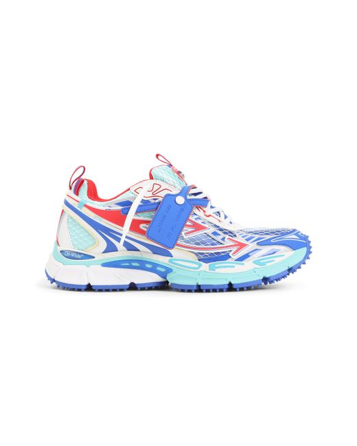 Off-White c/o Virgil Abloh Blue M-Be Right Back Net Sneakers