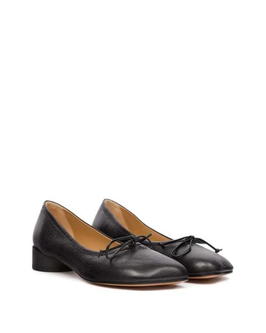 MM6 by Maison Margiela Brown Knotted Pumps