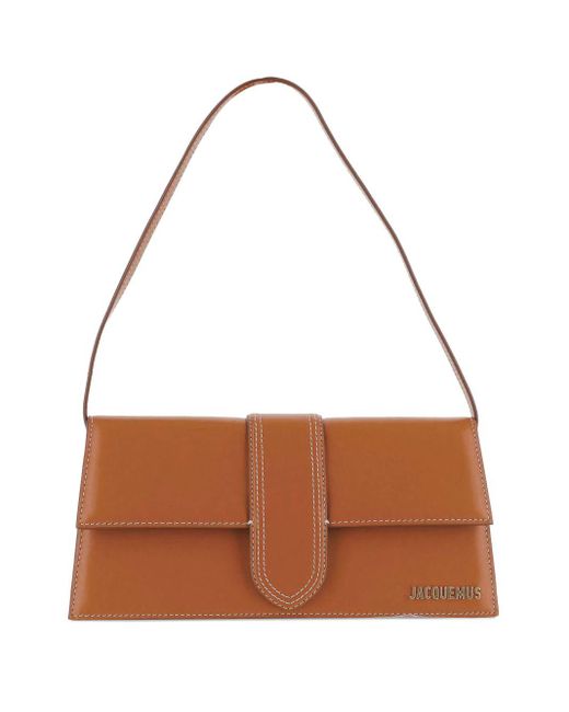 Le Bambino Long Sac à bandoulière Jacquemus en coloris Brown