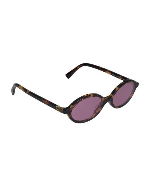 Miu Miu Sonnenbrille 0 mu 04 ZS VAU50 D /18 /140 in Purple für Herren