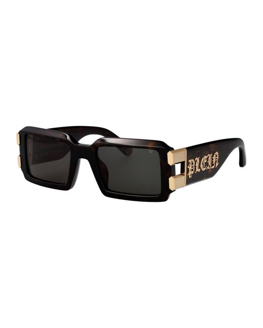 Philipp Plein Black Sunglasses for men