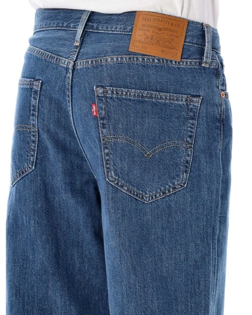 Levi's Blue 568 Stay Loose Jeans for men