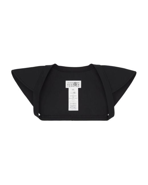 Io'M Non Andare Da Nessuna Parte di MM6 by Maison Martin Margiela in Black