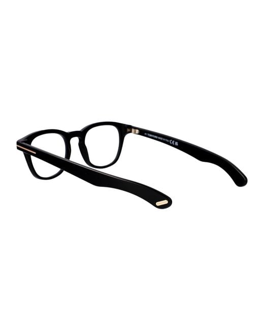 Tom Ford Black Acetate Optical Glasses for men