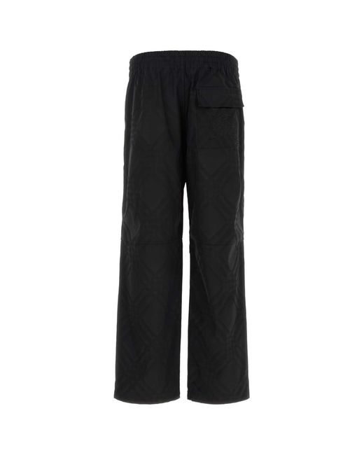 Burberry Black Nylon Pant for men