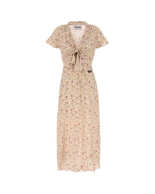 Miu Miu Natural Dress