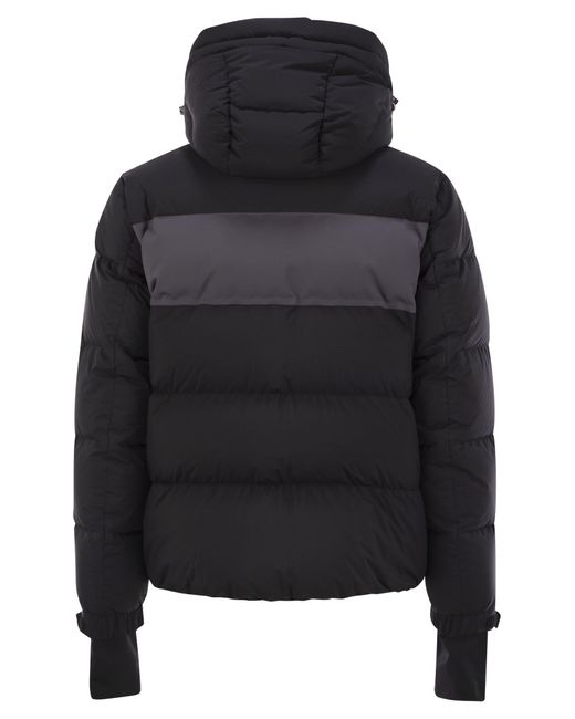 Moncler Black Toss Hooded Ski Jacket for men