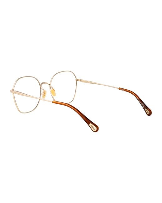 Chloé Metallic Metal Optical Glasses