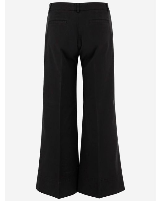 QL2 Donna Black Elegant Stretch Pants