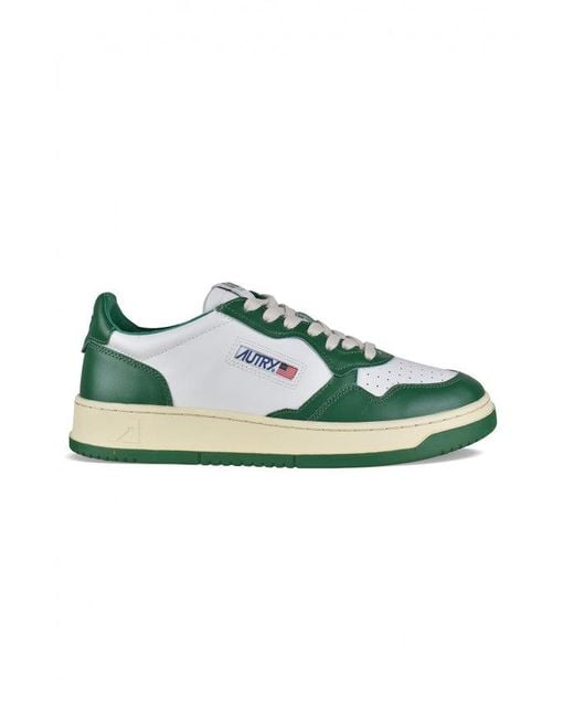 Autry Green Sneakers Medalist for men