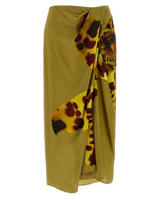Dries Van Noten Green Dries Van Note 'Sampa' Rock
