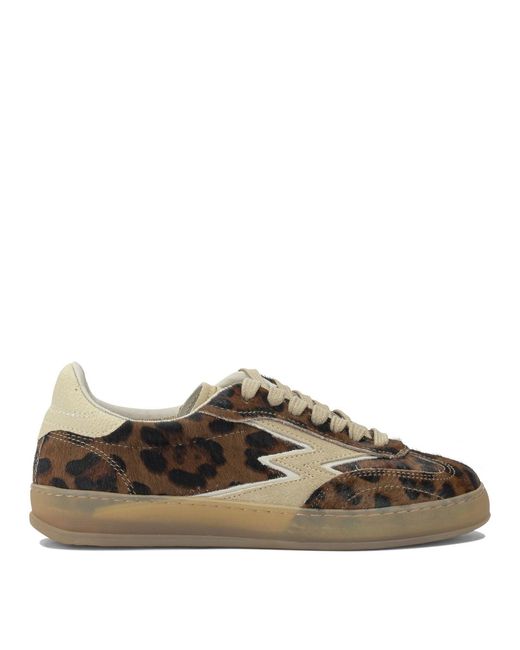Moaconcept Sneakers En Instappers in het Brown