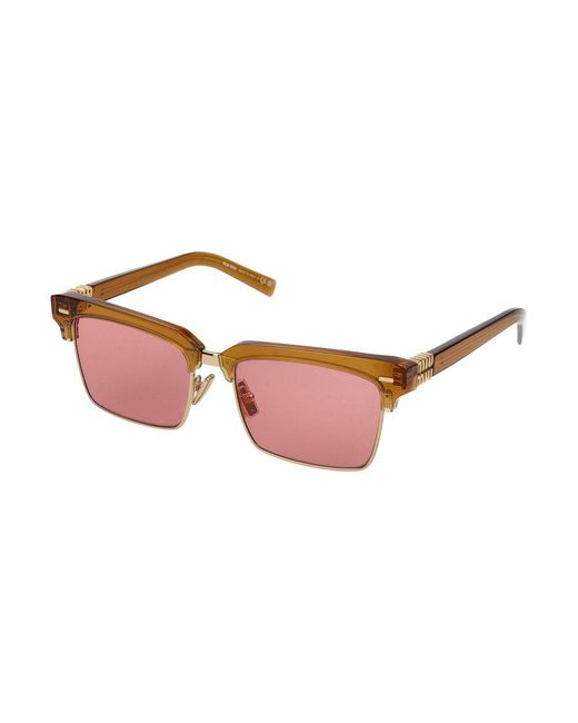 Miu Miu Pink Sunglasses 0 Mu 10 Zs 15 T1 D0 /17/140 for men