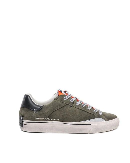 Crime London Distressed in het Gray voor heren