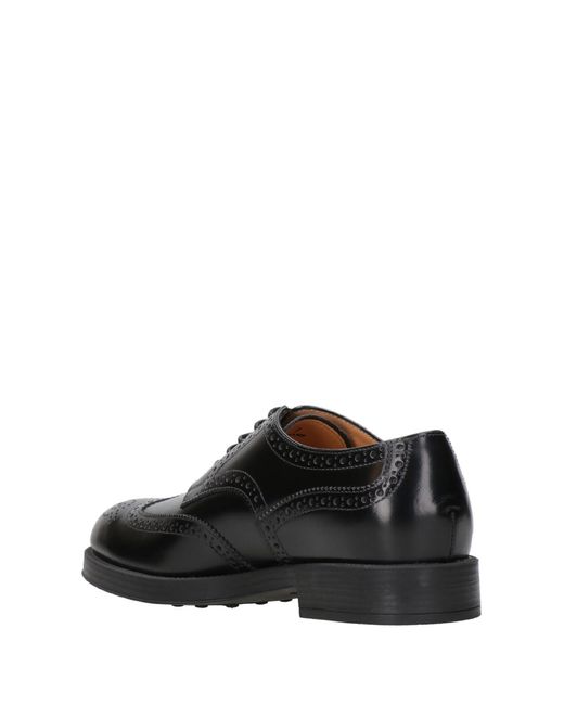 Tod's Black Flat Shoes