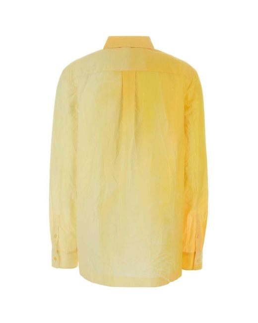 Loewe Yellow Relaxed Solid Shirt