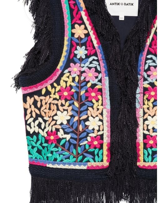 Antik Batik Blue Vest
