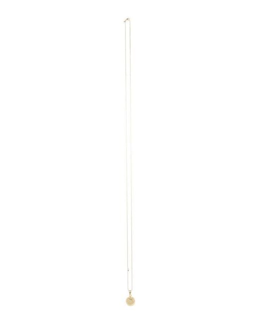 LABEL K White Bolus Necklace