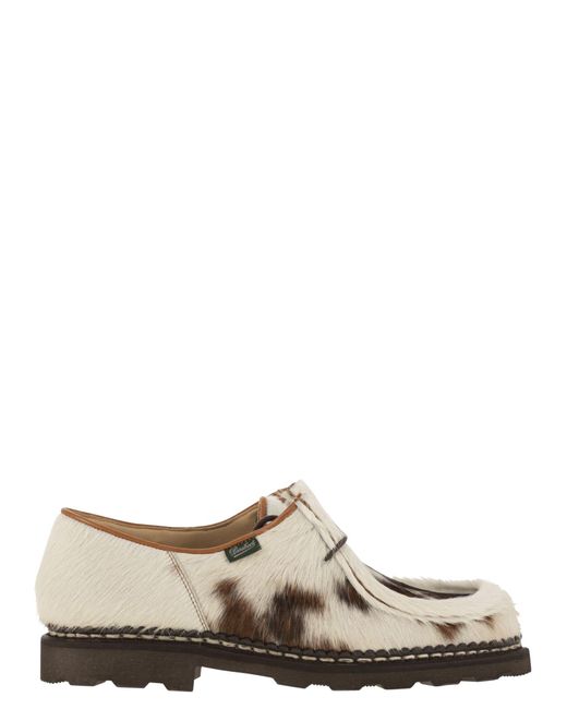 Paraboot Natural Michael/Marche Goat Hair Derby Shoes