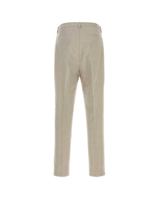 Brunello Cucinelli Natural Light Tailored Pants for men