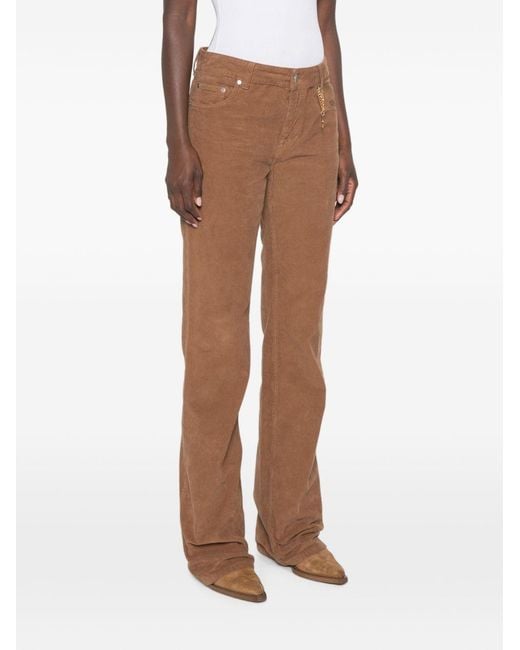 Stella McCartney Brown Flared Jeans