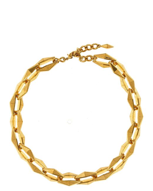 Jimmy Choo Metallic 'Diamond Chain' Halskette