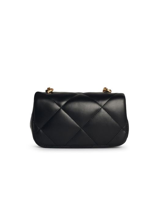 Tory Burch Black 'Kira Diamond Quilt Mini' Crossbody Tasche