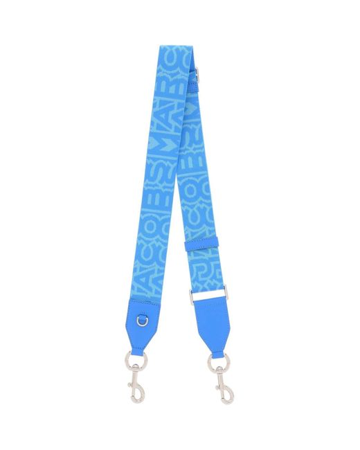 'Das Logo -Gurtband' Marc Jacobs de color Blue