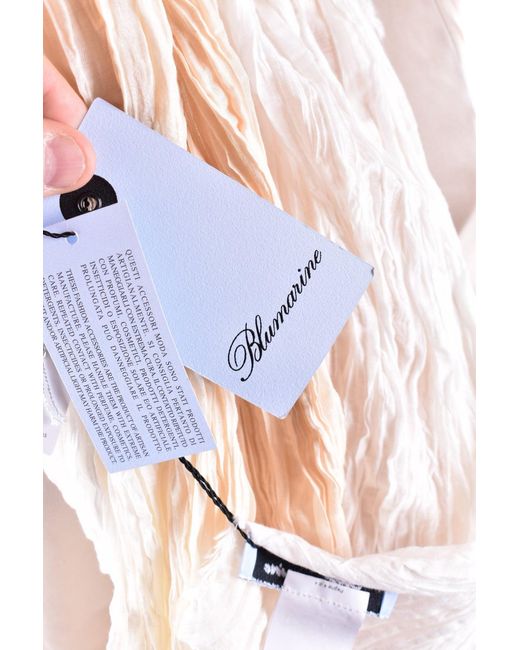 Blumarine Natural Sciarpe