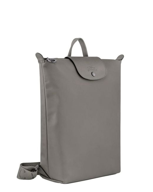Longchamp Gray Backpack "Le Pliage Xtra" M
