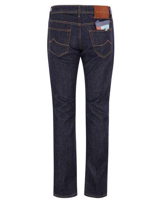 Jacob Cohen Nick Slim Fit Jeans in het Blue voor heren