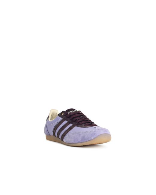Adidas Purple 'Japan' Lilac Lear Blend Sneakers