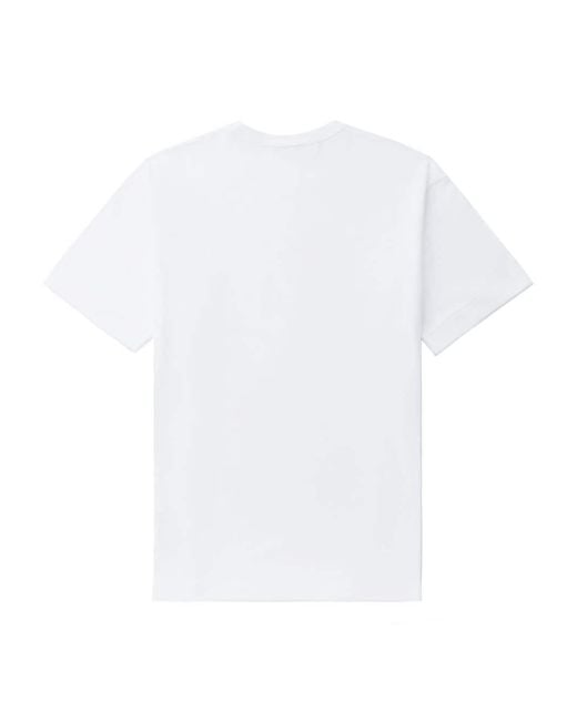 Comme des Garçons White "Logo Print" T-Shirt