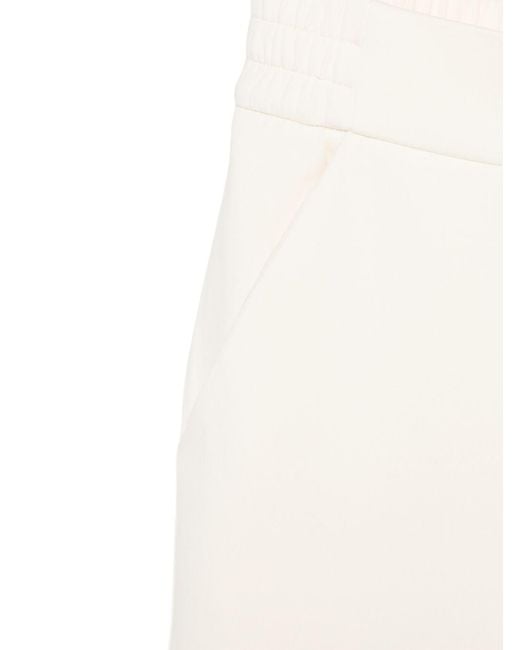 Emporio Armani White Cotton Trousers