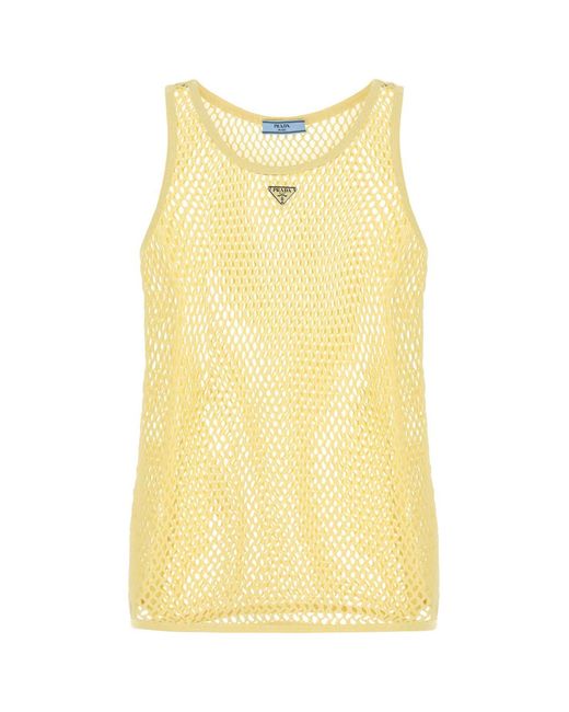 Prada Yellow Shirts