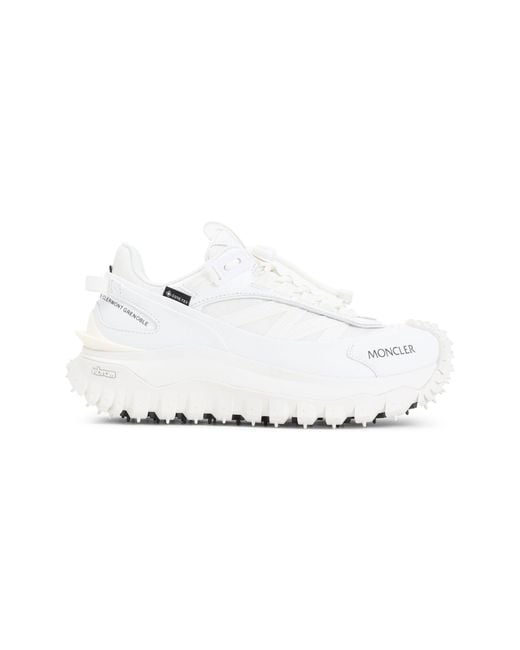 Moncler White Sneaker Trailgrip Gtx