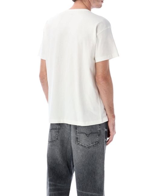 DIESEL Blue T Shirts And Polos