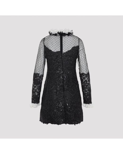 Giambattista Valli Black Mini Dress