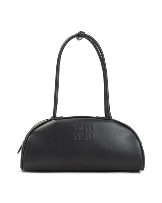 Miu Miu Black Medium Beau Bag