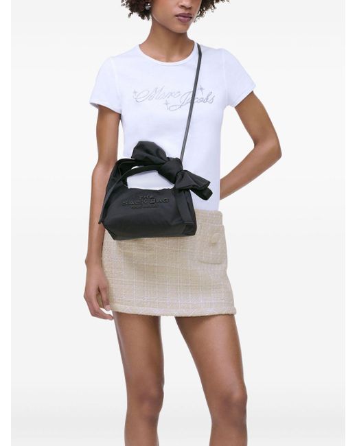 Marc Jacobs The Mini Sack Nylon Handtas in het Black