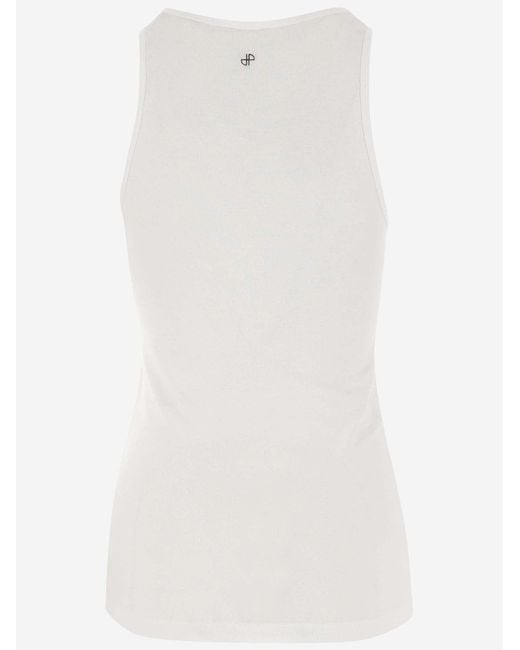 Patou White Tank Top